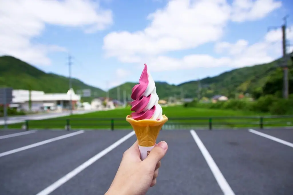 Ice cream post-run reward