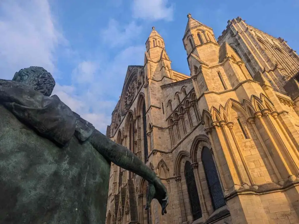 York minster close up