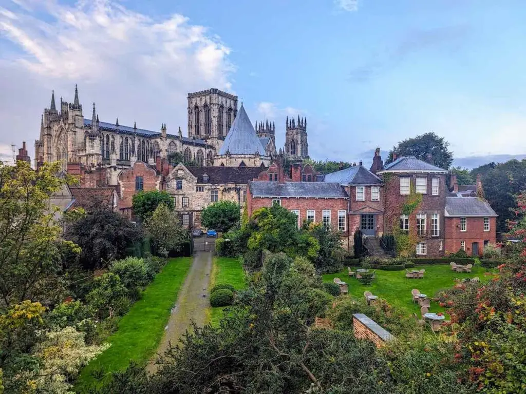 York Minster from the city walls