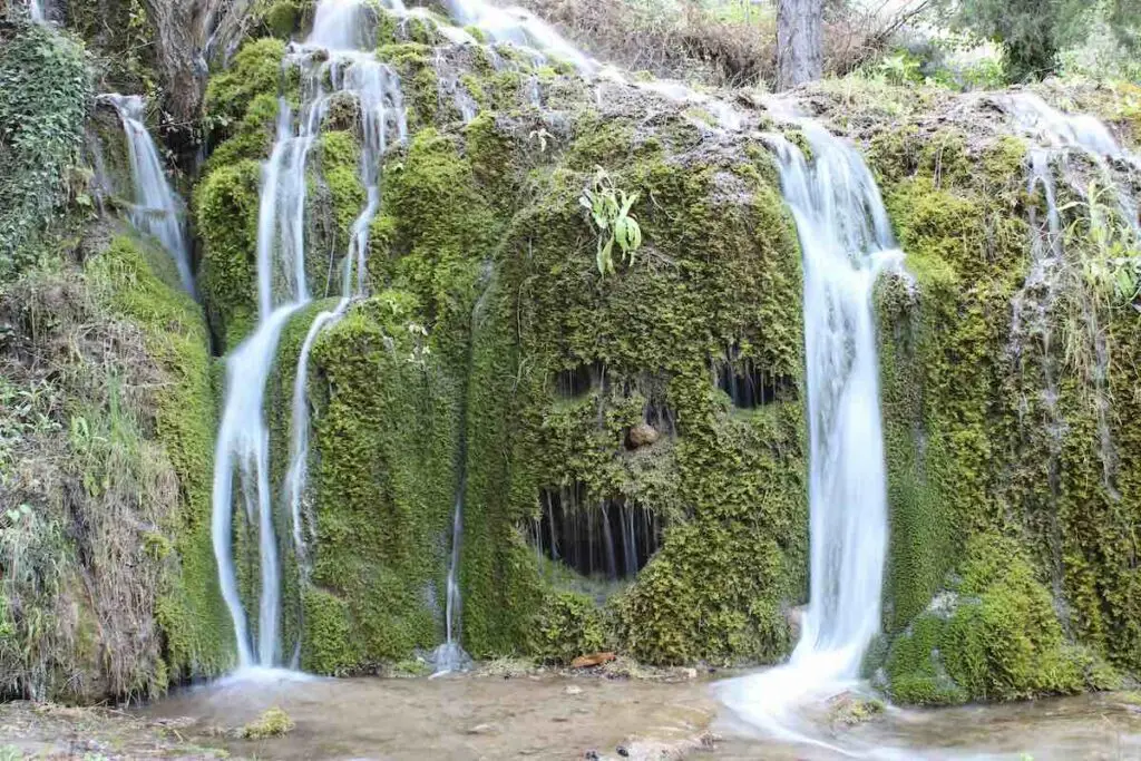 Face Pareidolia in a waterfall