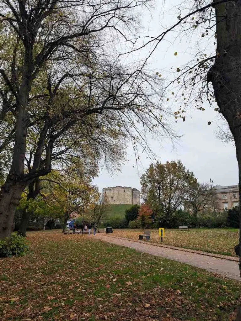 Cliffords Tower in Autumn