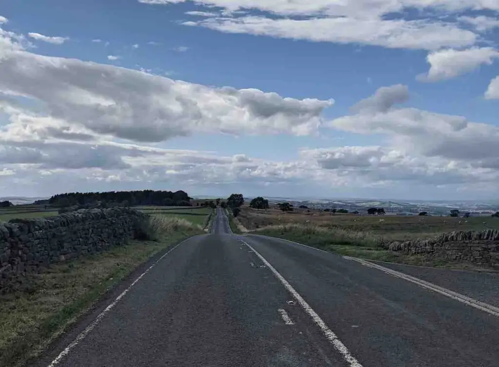 B6318 Hadrians Wall path