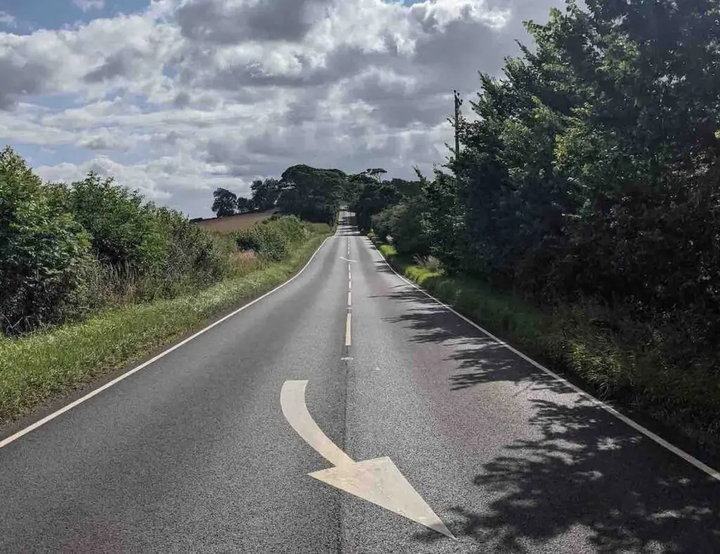 Corbridge to Wallsend at Heddon on the Wall