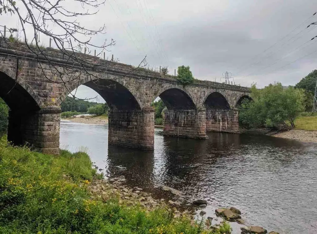 River Eden Bridge Hadrians Wall route